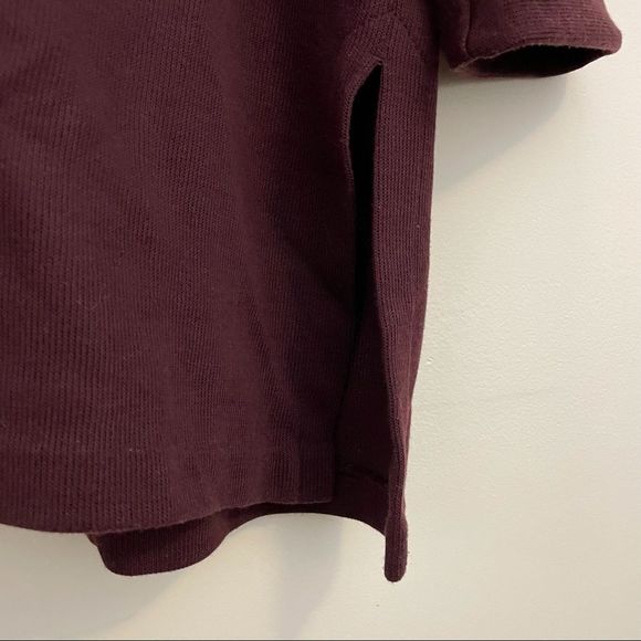 Vintage | Burgundy “Weekenders” Mock Neck Tunic Dress - Picture 4 of 14